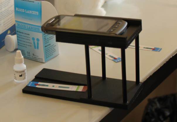 RDT Reader in stand